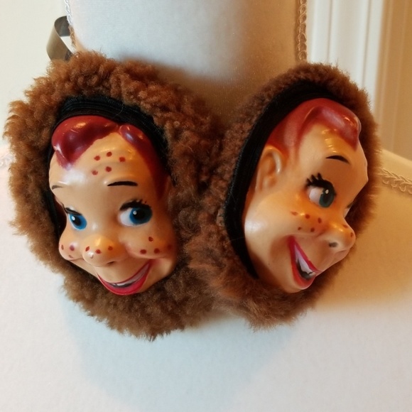 Accessories - Vintage Howdy Doody earmuffs 1940s or 1950s